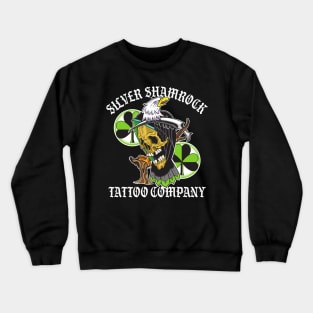 Silver Shamrock Tattoo Company Grim Eagle Crewneck Sweatshirt